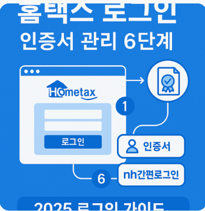 홈택스 환급금 조회