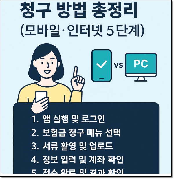삼성생명 실비보험 청구 방법
