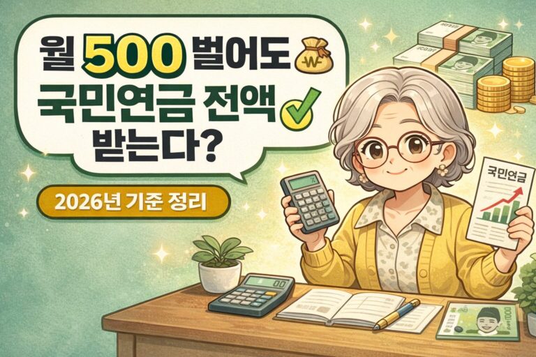 국민연금 전액 수령 기준