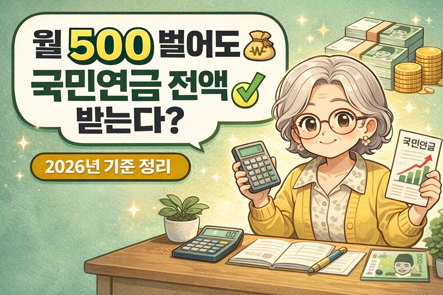 국민연금 전액 수령 기준